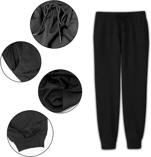 Vista 3 de Earlean Conjunto de sudadera con capucha y pantalones deportivos para jóvenes de 2 piezas