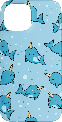Vista 6 de Narwhal Gift Underwater Unicorn of The Sea Baby Narwhal Case for iPhone 17