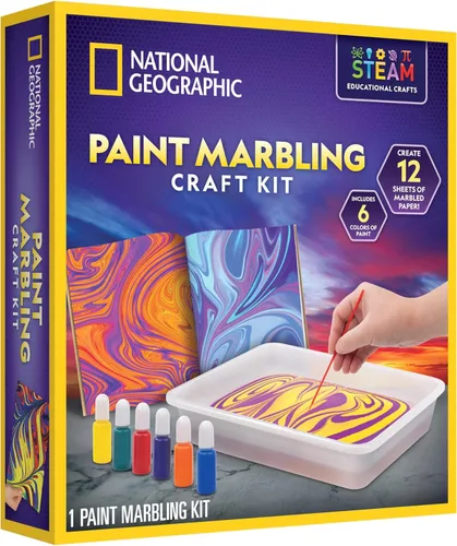 Vista 7 de NATIONAL GEOGRAPHIC - Kit de manualidades de arcilla para modelar – Arcilla seca al aire para niños, kit de manualidades con arcilla de 2 libras