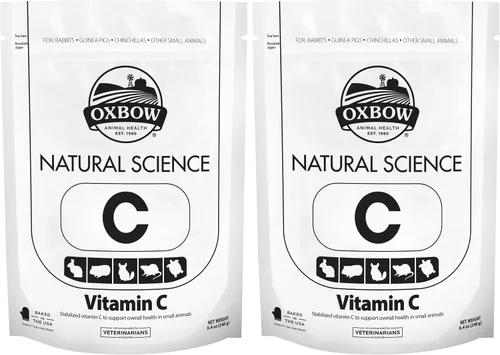 Vista 10 de Oxbow Natural Science Suplemento de Vitamina C, Vitamina C y Heno Timothy Alto en Fibra, Artículos para Cobayos, Fabricado en los Estados Unidos