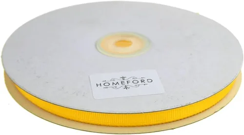 Vista 119 de Homeford Cinta de grogrén macizo, 50 yardas (1-1/2 pulgadas, oro antiguo)
