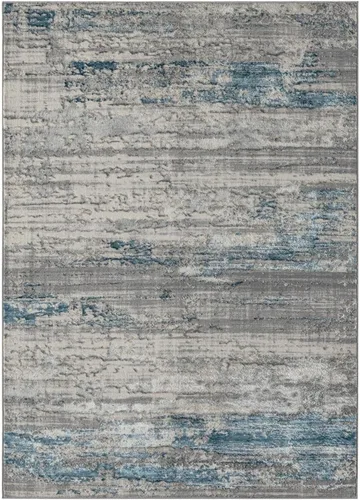 Vista 7 de LUXE WEAVERS Florance Collection 86010 - Alfombra moderna azul de 8 x 10