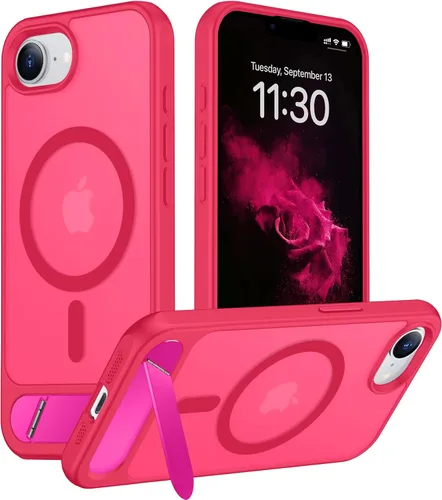 Vista 258 de Funda para iPhone 11 con compatibilidad magnética, [Soporte invisible incorporado][Compatible con MagSafe]