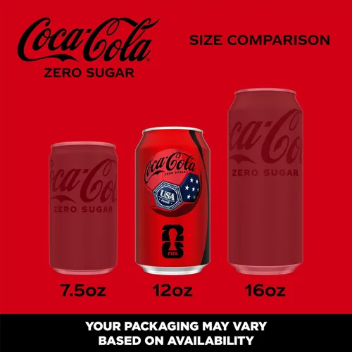 Vista 4 de Latas de Coca Cola Zero