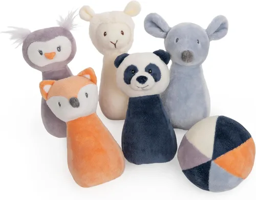 Vista 5 de GUND Baby Baby Toothpick My First Bowling - Juego de 6 peluches de 6 pulgadas