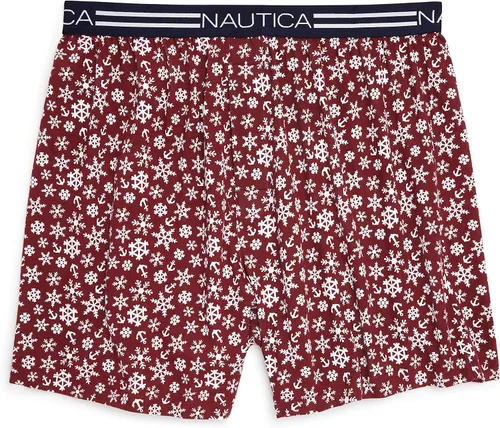 Vista 3 de Nautica Boxer clásico de algodón suelto para hombre