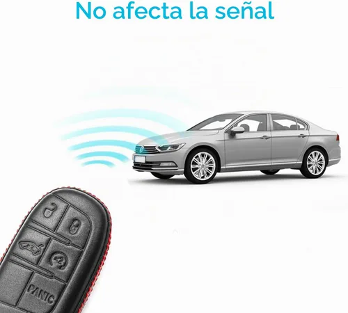 Vista 3 de MECHCOS Compatible con Dodge Durango Challenger Charger Hornet Jeep Compass Grand Cherokee WK Ram Promaster 1500 2500 3500 Chrysler 300 Funda