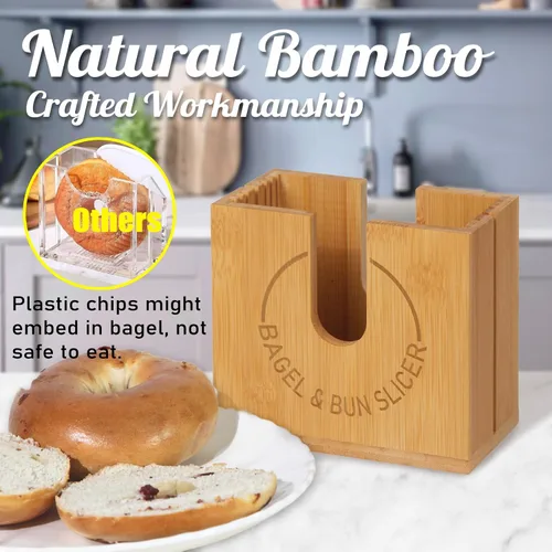 Vista 4 de Soporte ajustable para cortar bagel (grande)
