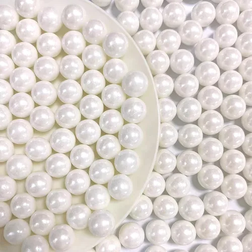 Vista 10 de PhilaeEC Perlas doradas de 0.551 in de tamaño para decoración de pasteles, dulces comestibles, para hornear, galletas, cupcakes, bodas, fiestas, San