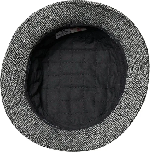 Vista 2 de Sterkowski Glen Sombrero de viaje Sombrero de pescador de tweed Harris para hombres y mujeres Sombrero de pesca cálido y elegante