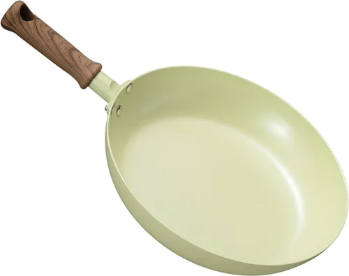 Vista 7 de Wahei Freiz RB-3525 Serving Dishpan, Deep Frying Pan, 11.0 inches (28 cm), Ceramic Processing, Header