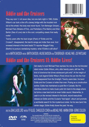 Vista 2 de Eddie and The Cruisers 1 and 2 DVD Box Set Collection