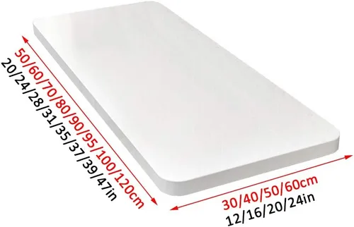 Vista 6 de Mesa de comedor plegable para colgar en la pared, escritorio multifunción para ordenador, mesa de trabajo en casa, oficina con soporte de acero