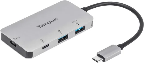 Vista 12 de Targus Concentrador USB 2.0 de 4 puertos, color negro, compatible con PC y Mac, elegante y apto para viajes (ACH114US)