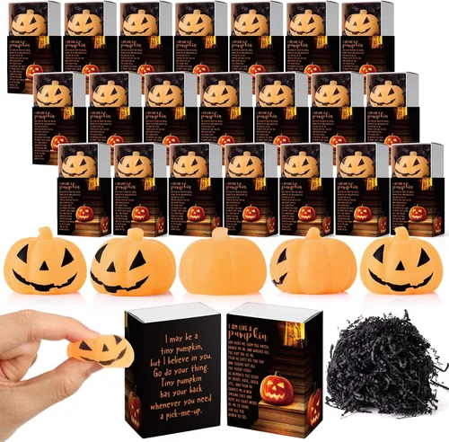 Vista 8 de 10 juegos de bolas de estrés cálidas de Halloween con cajas mezcladas 5 Beige