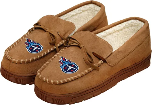 Vista 43 de FOCO Mens NFL Team Logo Moccasin Slippers