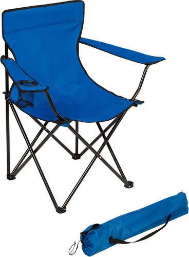 Vista 10 de Trademark Innovations Silla plegable de campamento de playa para exteriores, 18 pulgadas de largo x 31 pulgadas de ancho x 32 pulgadas de alto, rojo