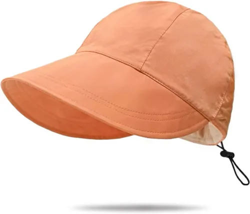 Vista 9 de huablo UPF 50+ Womens Sun Hat Wide Brim Sun Hat UV Protection Hiking Fishing Hat Adjustable Head Circumference for Easy Carry Negro