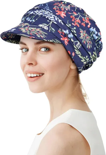 Vista 2 de Alnorm Gorra de béisbol de gran tamaño de viscosa transpirable súper suave para mujer