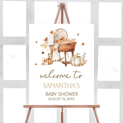 Vista 15 de Letrero de bienvenida para baby shower, personalizable, tema Berry Sweet, varios tamaños
