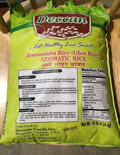 Vista 2 de Deccan Arroz Jeerasamba 10LB