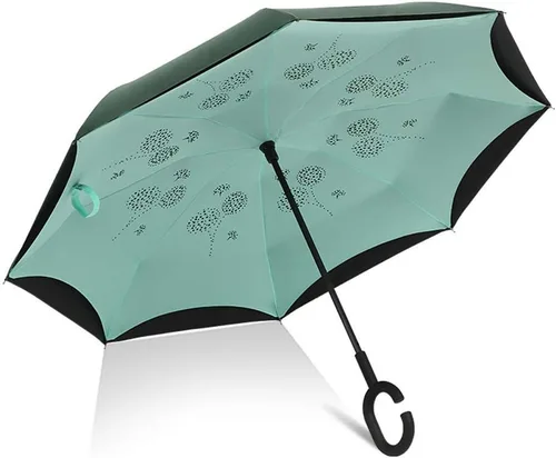 Vista 3 de WSZJJ Paraguas Sombrilla para Mujer y Niña, Protección Solar Sombrilla de Lluvia