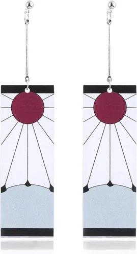 Vista 6 de zappatee Juego de regalo para Kimetsu No Yaiba Bolsa Adhesiva Pendiente Insignia etc, Juego de regalo de anime para fanáticos, color negro, Negro1