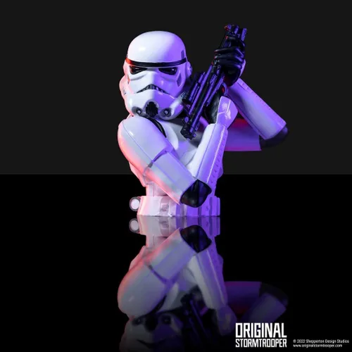 Vista 8 de Nemesis Now Stormtrooper - Figura de busto de 5.6 in