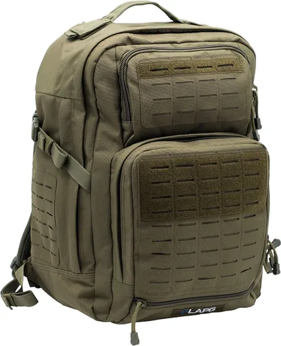 Vista 10 de LA Police Gear Atlas - Mochila táctica de 24 horas para hombres o mujeres, mochila de senderismo grande, mochila de caza, mochila de insectos, Negro