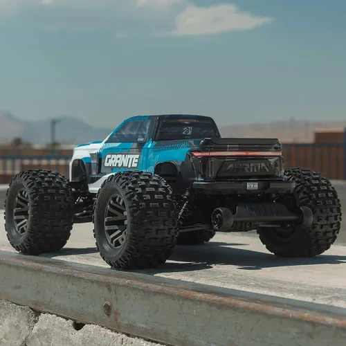 Vista 6 de ARRMA Camión RC 1/10 Granito 4X4 223S BLX BRUSHLESS Monster Truck RTR, azul