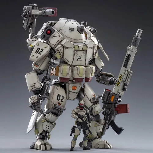Vista 2 de JOYTOY - Figura de acción 1/25 Iron Wrecker 02 - Modelo de colección de mecha táctico