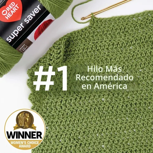 Vista 2 de RED HEART Paquete de 3 hilos Super Saver, FRUITY STRIPE 3 unidades Raya afrutada