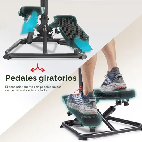 Vista 5 de Sunny Health & Fitness Smart Twist Stair Stepper with Adjustable Handlebar