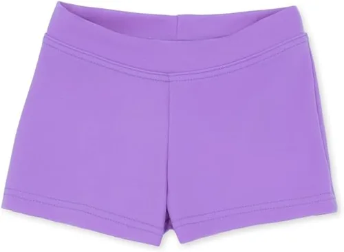 Vista 9 de Capezio Pantalón Corto de Corte Masculino de Tiro Bajo para Niñas Negro