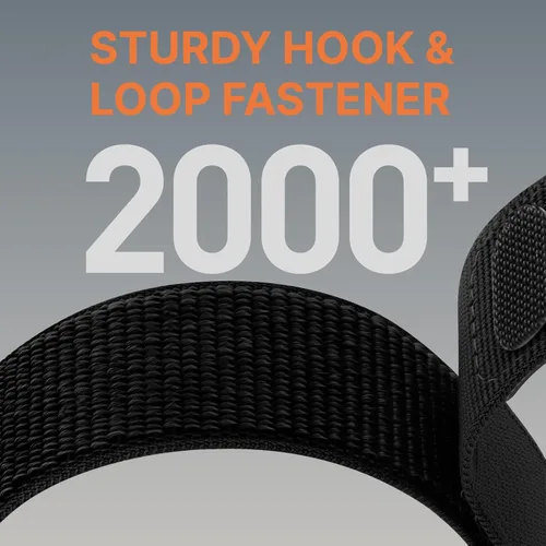 Vista 4 de Bandletic Compatible con Garmin Instinct 2 Correa de Reloj - Bandas Resistente de Nylon de Ajuste Rápido de 22mm para Fenix 8 E 47mm/7 6 Pro/5