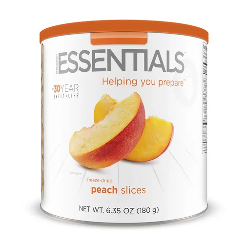 Vista 7 de Emergency Essentials, Rebanadas de plátano deshidratadas, suministros de alimentos de emergencia, vida útil de 10 años, 24 porciones