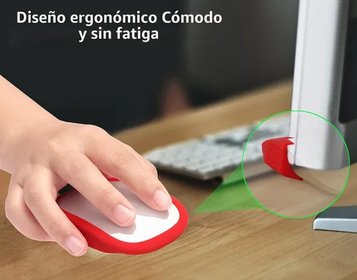 Vista 4 de Protector de silicona para Apple Magic Mouse, iMac Magic Mouse Cover Case - Funda protectora anticaídas (negro)