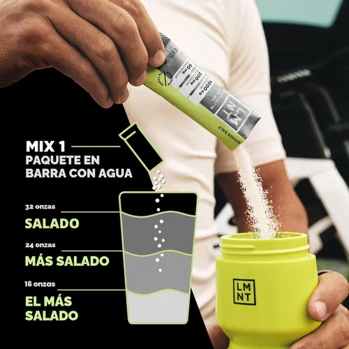 Vista 6 de LMNT - Electrolitos sin azúcar - Sal cítrica Mezcla de bebida 30