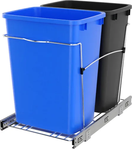 Vista 10 de Cesto de basura doble y extraíble RV V 15KD 18CS de Rev A Shelf
