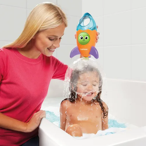 Vista 3 de Fuente cohete Tomy para la hora del baño