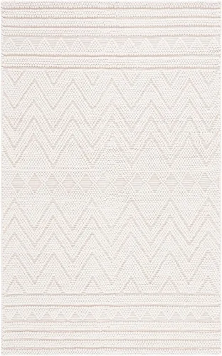 Vista 12 de SAFAVIEH Natura Collection - Alfombra de pasillo, 2 pies 3 pulgadas x 8 pies, beige, hecha a mano, mezcla de lana bohemia rústica, ideal para zonas