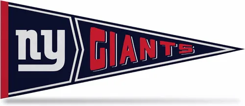 Vista 27 de Rico Industries NFL Retro - Alt 12" x 30" Felt Wall Décor Pennant - Great for Home/Bed Room/Man Cave Décor