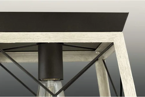 Vista 7 de Progress Lighting Briarwood Collection - Lámpara de techo de 1 luz, lámpara de techo empotrada para luces interiores de cocina, pasillo, dormitorio
