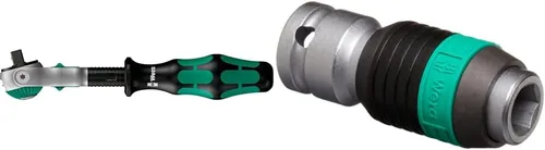 Vista 11 de Wera - 5003500001 Zyklop 8000 A Llave de trinquete, 1/4 pulgadas