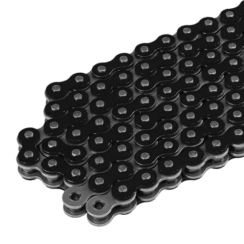 Vista 3 de Caltric Cadena de transmisión negra compatible con Kawasaki Ninja 650 650R Ex650 2006-2018