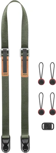 Vista 13 de Peak Design Correa para cámara Leash - Configurable como una correa para cinturón, correa para el cuello, correa para el hombro o de seguridad