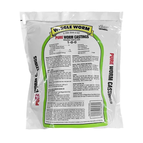 Vista 2 de Wiggle Worm Soil Builder - Humus de lombriz orgánico, 4.5 lb