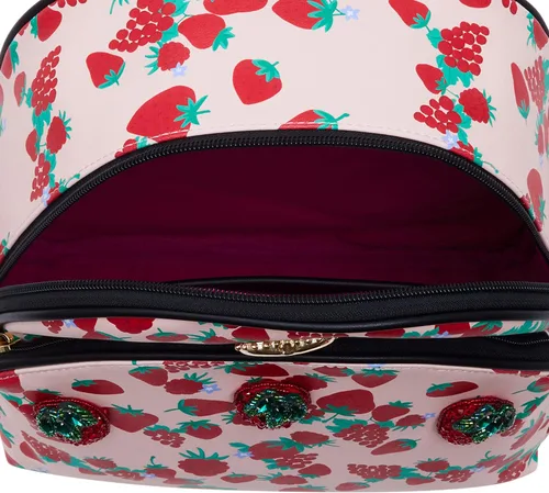 Vista 4 de Betsey Johnson Sweet & Tart - Mochila Midi Rosa Multi