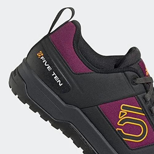 Vista 8 de Five Ten Impact Pro - Zapatos de ciclismo de montaña para mujer, Core BlackSignal OrangePower Berry