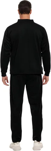 Vista 2 de Conjunto deportivo de 2 piezas para hombre, conjunto deportivo de 2 piezas con cremallera completa